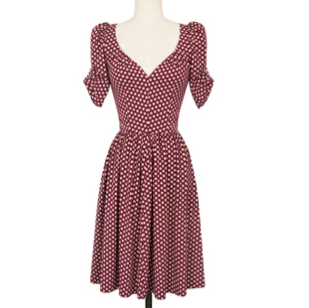 Trashy Diva wine dots lizzie NWT 16